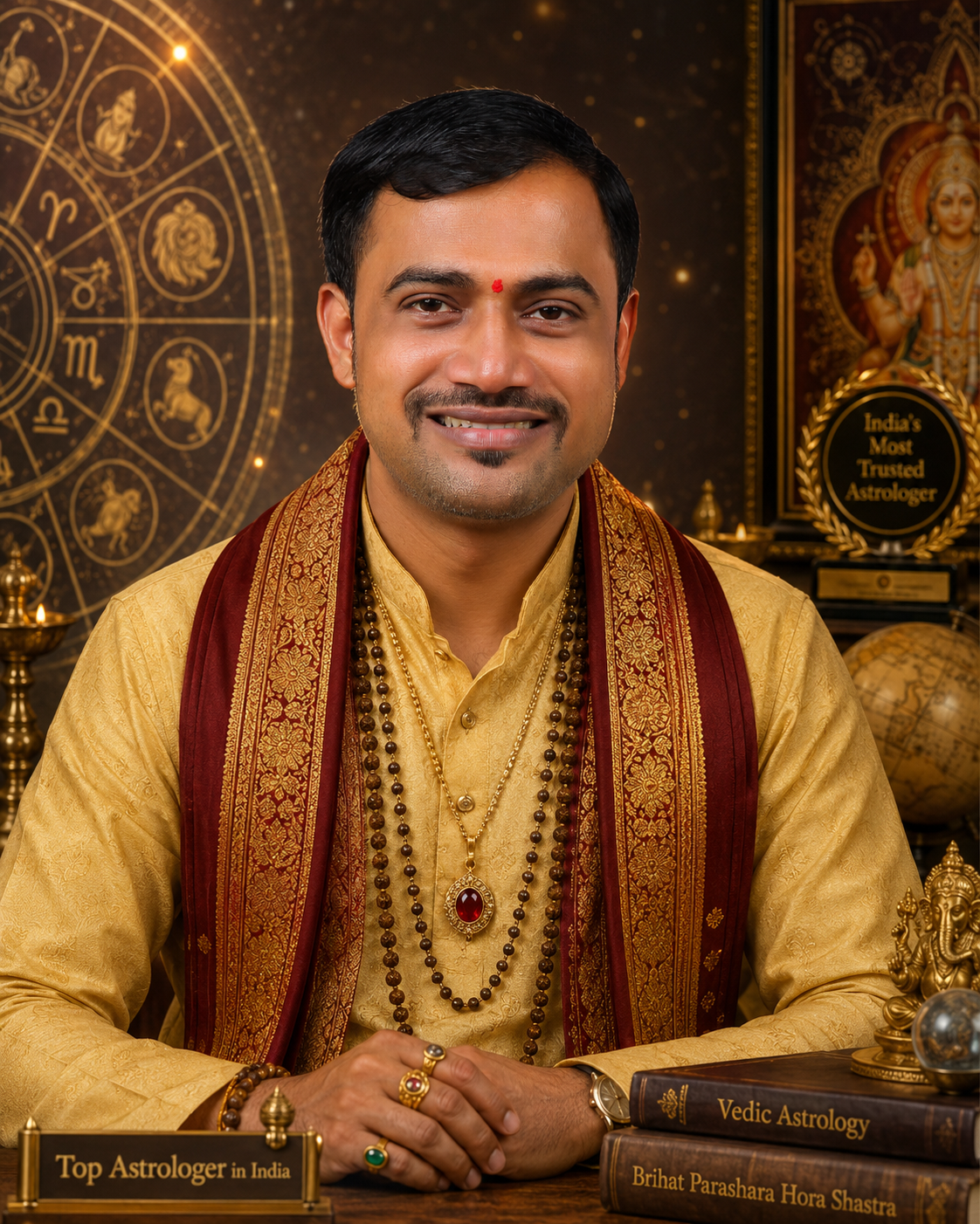 Adv. Anil S. Patil, founder of Om Shree Astro World